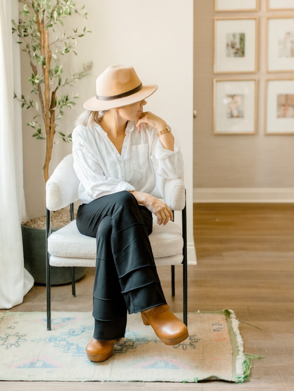 Matilda Jane Finn Pants | Noir Ruffle Layer Size Medium